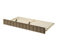 Nardi - Twin Daybed w/ Trundle & Mattress