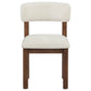 Faulkner 5-piece 48-inch Round Dining Set Cream