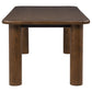 Faulkner 7-piece 84-inch Extension Dining Set Moss Green