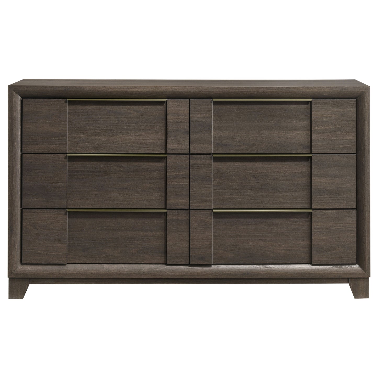 Farre 6-drawer Dresser Dark Brown