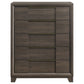Farre 5-drawer Chest of Drawers Dark Brown