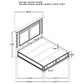 Cresswell 4-piece Eastern King Storage Bedroom Set Weathered Taupe