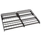 Kramer Eastern King Folding Metal Platform Bed Frame Black