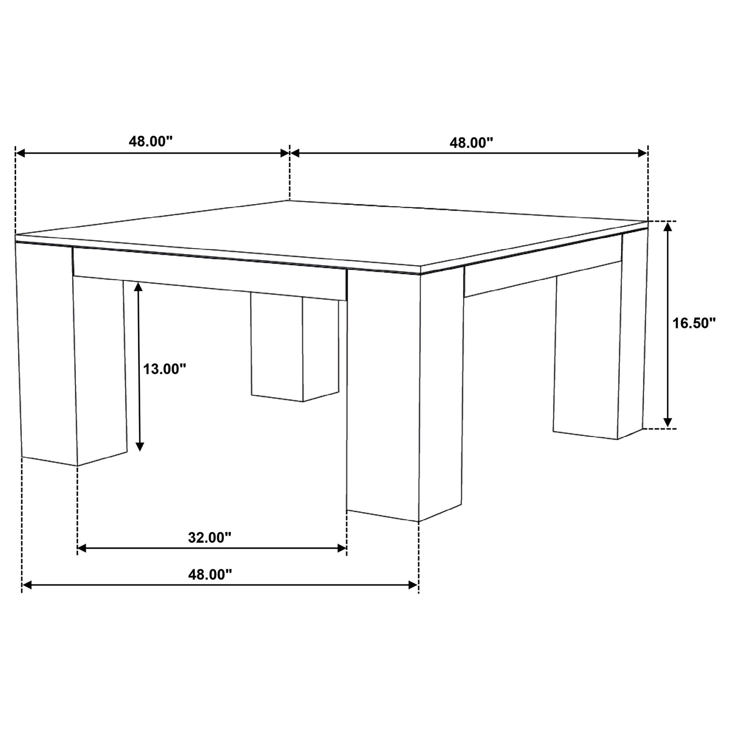 Butte 2-piece Mango Wood Coffee and End Table Set Natural