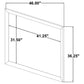 Farre 5-piece Eastern King Storage Bedroom Set Dark Brown