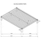 Gislen Full Easy Assembly Wood Platform Bed White