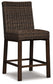 Paradise Trail Outdoor Bar Table and 8 Barstools