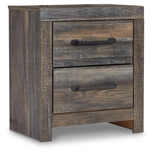 Drystan Twin Panel Bed with Nightstand