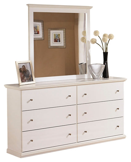 Bostwick Shoals Full Panel Bed with Mirrored Dresser and Chest