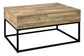Gerdanet Coffee Table with 2 End Tables