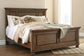 Flynnter  Panel Bed With Dresser