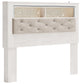 Altyra Queen Bookcase Headboard with Dresser