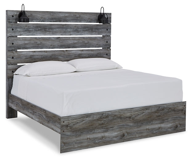 Baystorm Queen Panel Bed with Dresser