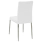 Maston Upholstered Dining Chairs White (Set of 4)