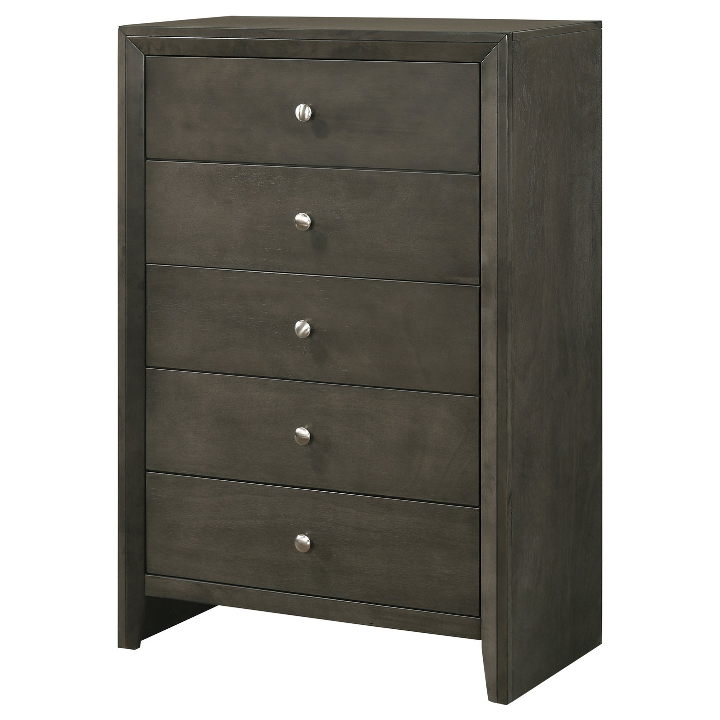 Serenity 5-drawer Bedroom Chest Mod Grey