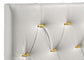Kendall Upholstered California King Panel Bed White