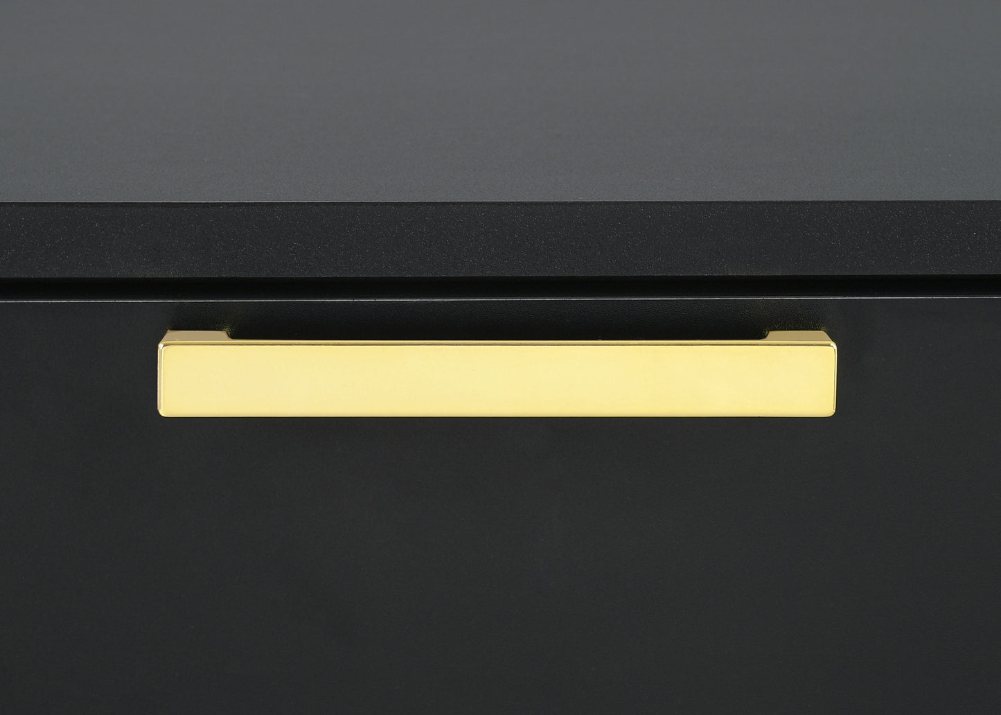 Kendall 6-drawer Dresser Black and Gold