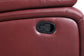Camila Upholstered Motion Reclining Loveseat Red