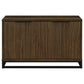 Ryatt 4-door Engineered Wood Accent Cabinet Dark Pine